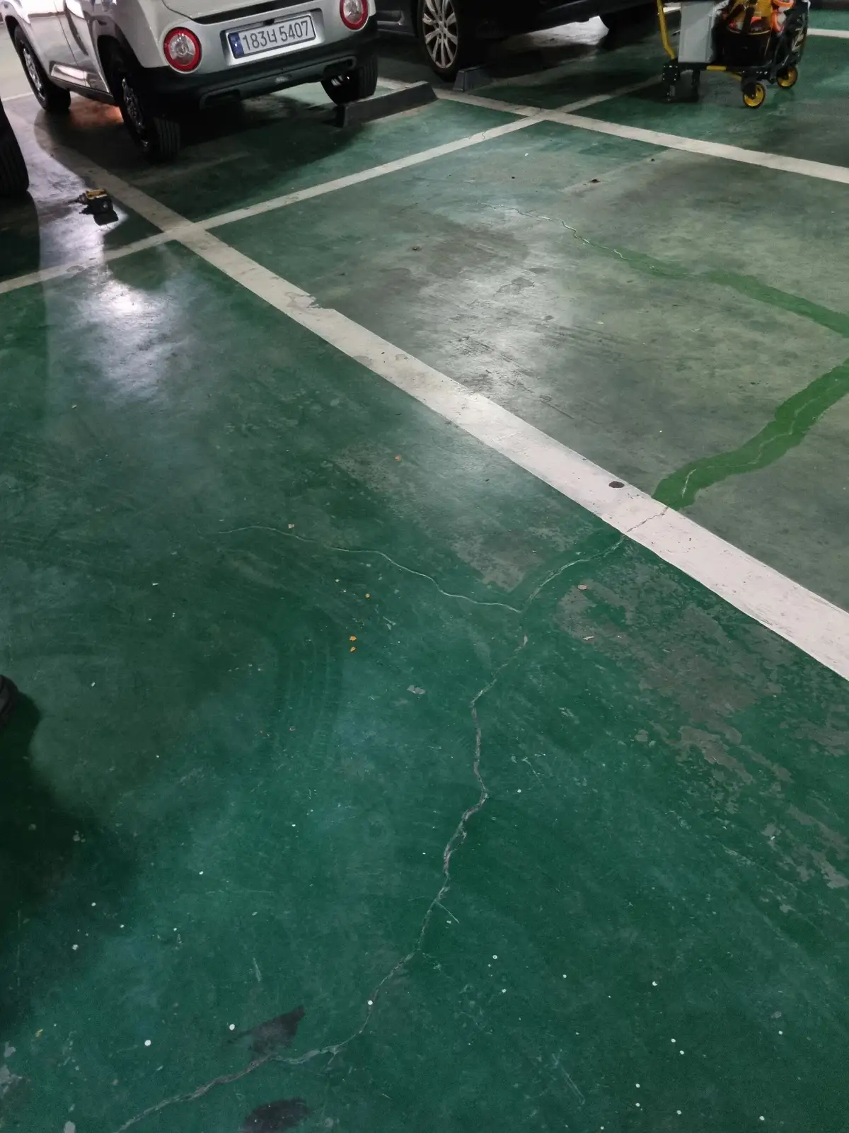 주차스토퍼 경기 수원시 시공 전