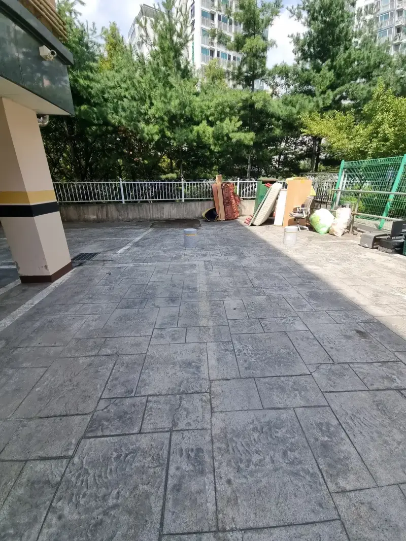 주차스토퍼 서울 송파구 시공 전